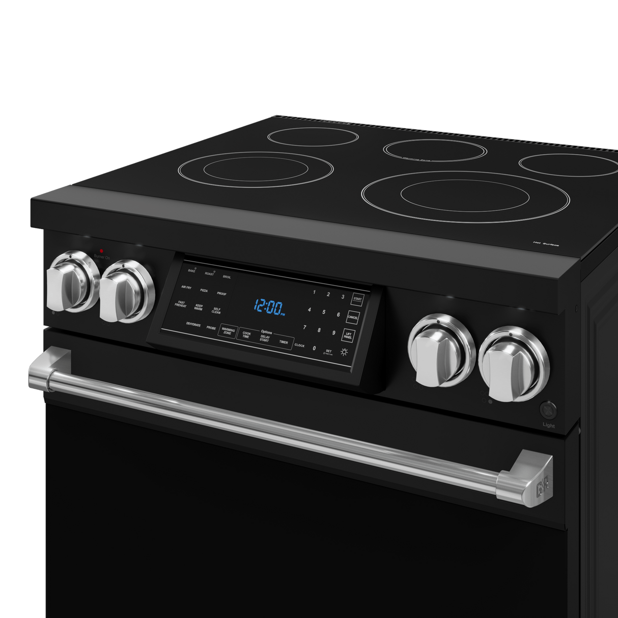 30 Inch Professional Electric Range With Tilt Panel Touch Control In Black/stainless Steel  Gordon Ramsay Series