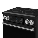 30 Inch Professional Electric Range With Tilt Panel Touch Control In Black/stainless Steel  Gordon Ramsay Series
