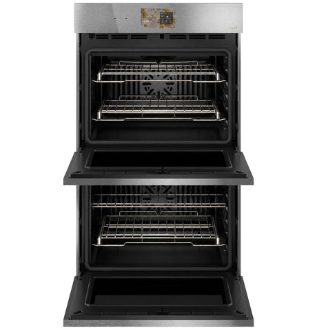 CAF(EBACK)™ 30" Smart Built-In Convection Double Wall Oven in Platinum Glass