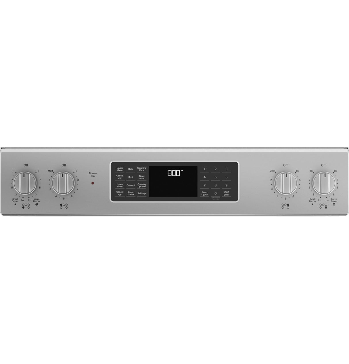 GE 30" Slide-In Electric Convection Double Oven Range
