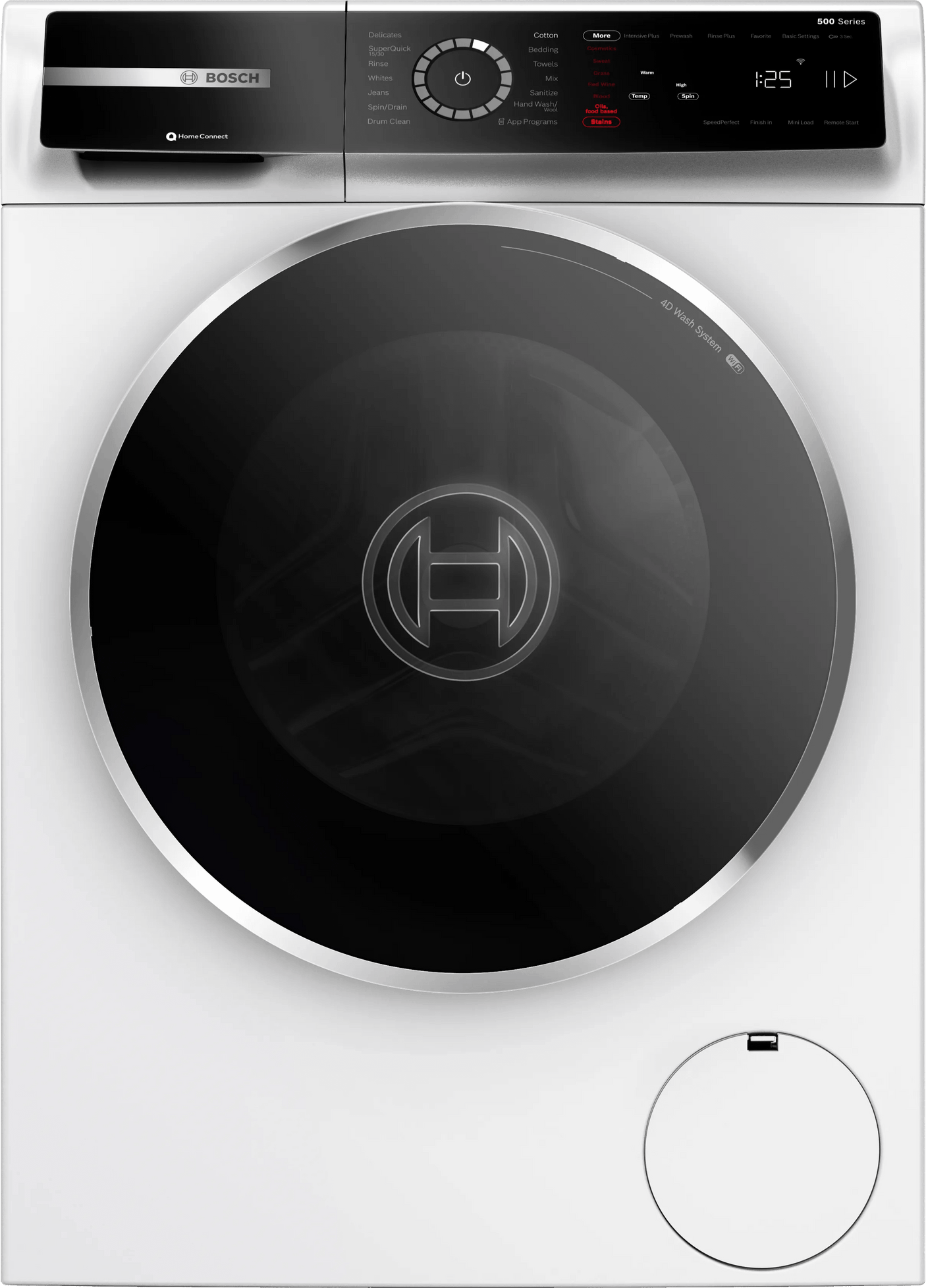 500 Series Compact Washer , White