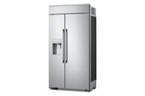 LG SIGNATURE 26 cu. ft. Smart Side-by-Side Built-In Refrigerator with Ice & Water Dispenser