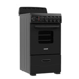 Avanti 20-Inch Freestanding Electric Range with Ceramic Glass Cooktop, in Black (CERU200P1B)