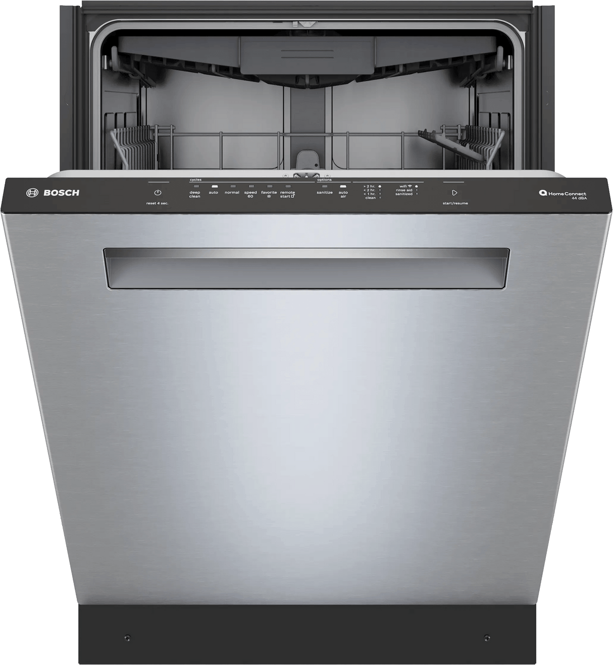 500 Series, built-under dishwasher, 24'', Brushed steel anti-fingerprint