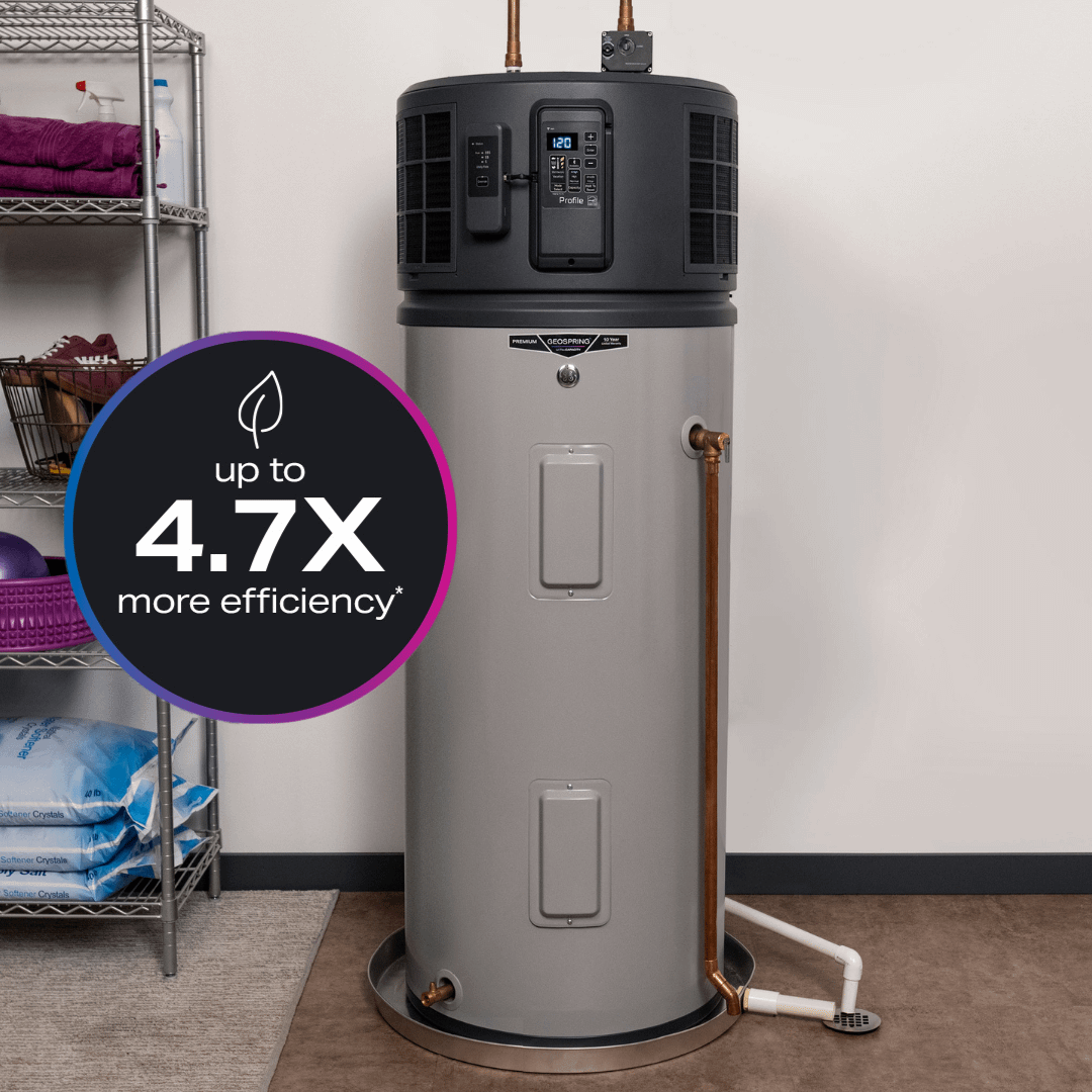 GE Profile™ GEOSPRING™ Smart Hybrid Heat Pump Water Heater 50-gallon - 240V
