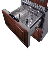 24" Wide Combination Dual-zone Wine Cellar and 2-drawer Refrigerator-freezer (panels Not Included)