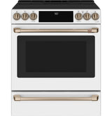 Café™ 30" Smart Slide-In, Front-Control, Induction and Convection Range with Warming Drawer