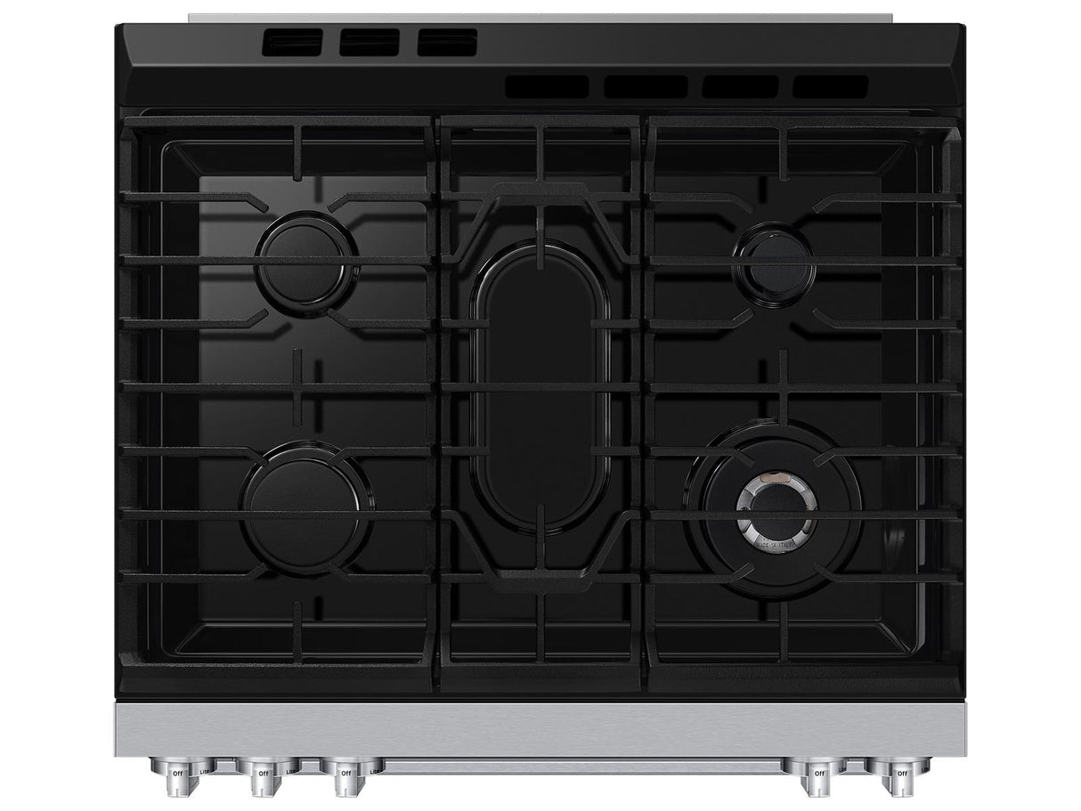 Bespoke Smart Slide-in Gas Range Flex Duo™ Oven  Pro Style Design  Dual True Convection