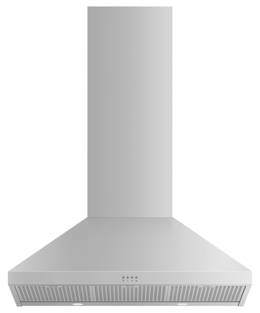 36" Series 7 Pyramid Chimney Wall Range Hood