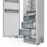 Thor Kitchen 24-inch Built-in Freezer Column, Panel Ready - Xrf24cfz-ss