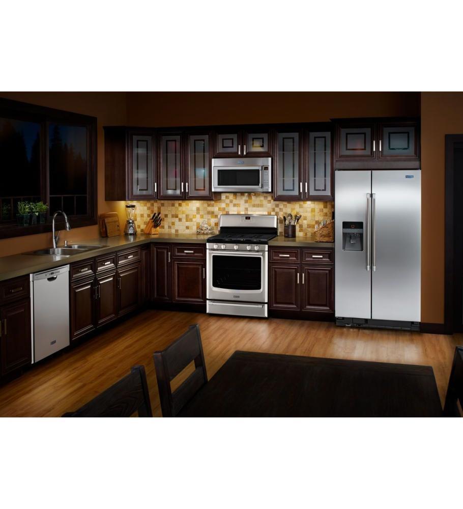 30-inch Wide Gas Range with Convection and Power Burner - 5.8 cu. ft.