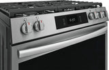 30" Front Control Gas Range with Stone-Baked Pizza