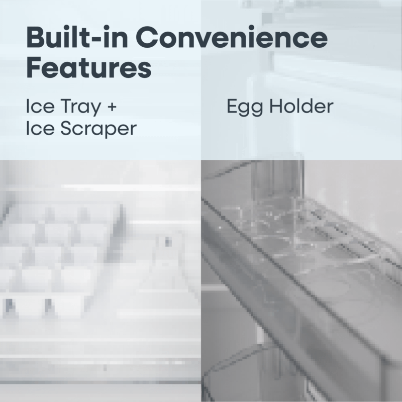 Element 21.3 in. 7.4 cu. ft. Compact Top Freezer Refrigerator - Stainless Steel