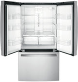 GE® ENERGY STAR® 27.0 Cu. Ft. Fingerprint Resistant French-Door Refrigerator