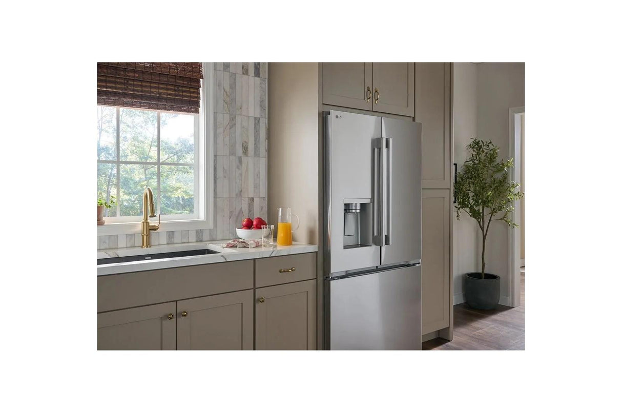 24 cu. ft. Counter-Depth MAX™ with Zero Clearance™ 3-Door French Door Refrigerator