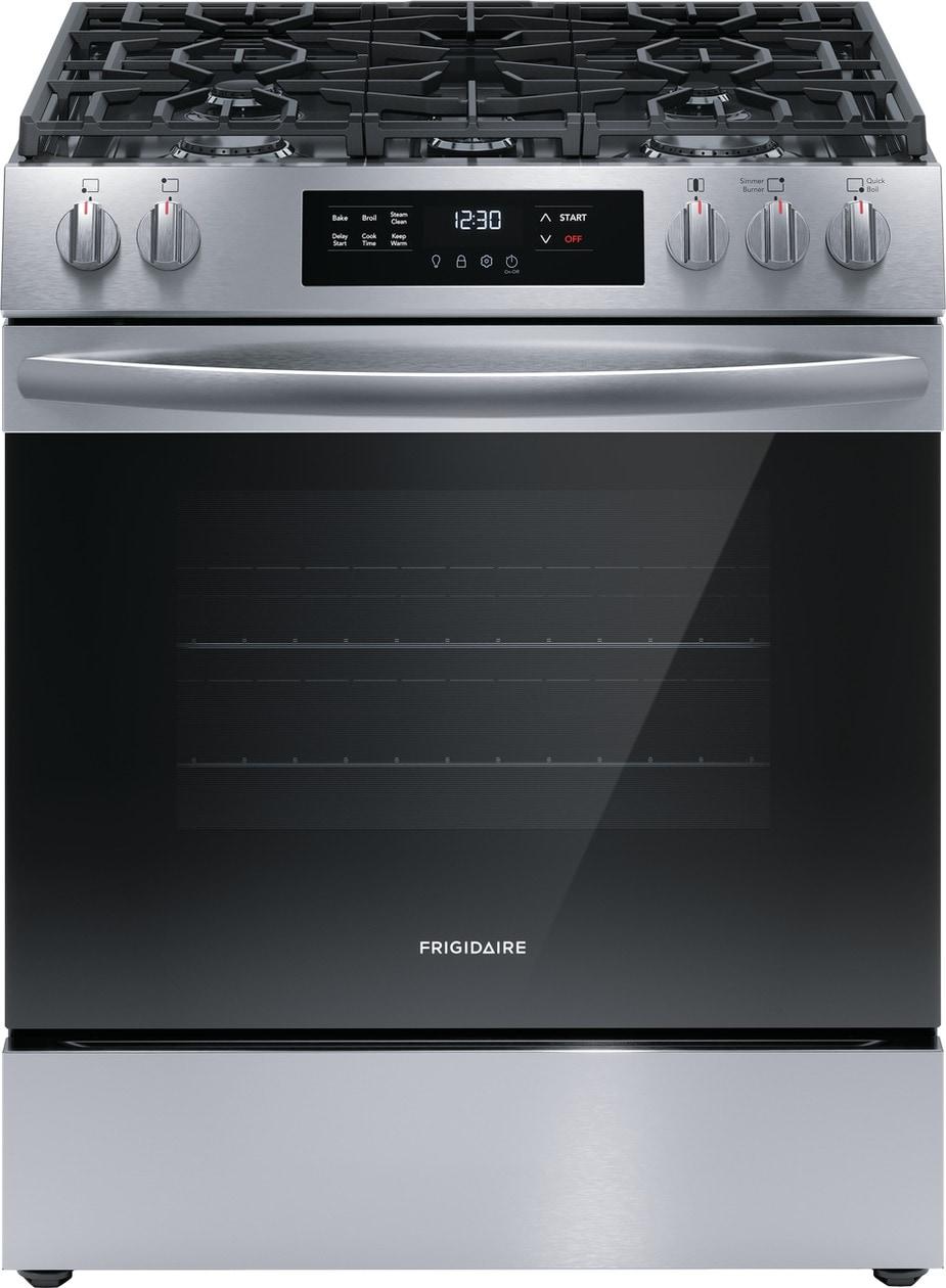30" Front Control Gas Range with Quick Boil