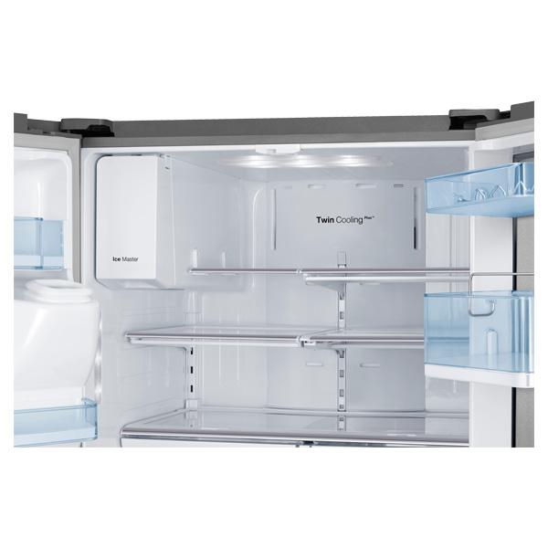 36" Wide, 30 cu. ft. Capacity 4-Door French Door Food ShowCase Refrigerator (Stainless Steel)