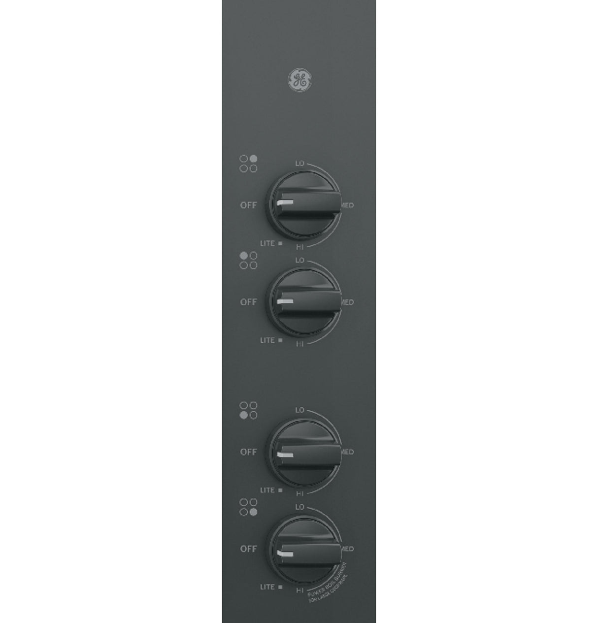 GE® 30" Built-In Gas on Glass Cooktop with Dishwasher Safe Grates