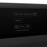 ZLINE 30" Professional Single Wall Oven with Self Clean and True Convection in Stainless Steel (AWS-30) [Color: Black Stainless Steel]