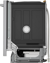 300 Series, built-under dishwasher, 24'', Brushed steel anti-fingerprint