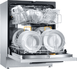 PFD 401 U [208V] - Built-under fresh water dishwasher ADA compliant, with baskets for hotels, restaurants and catering companies.