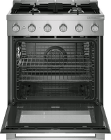 500 Series, Gas freestanding range, 30'', Stainless steel