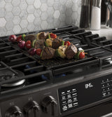 GE Profile™ 30" Smart Slide-In Front-Control Gas Range