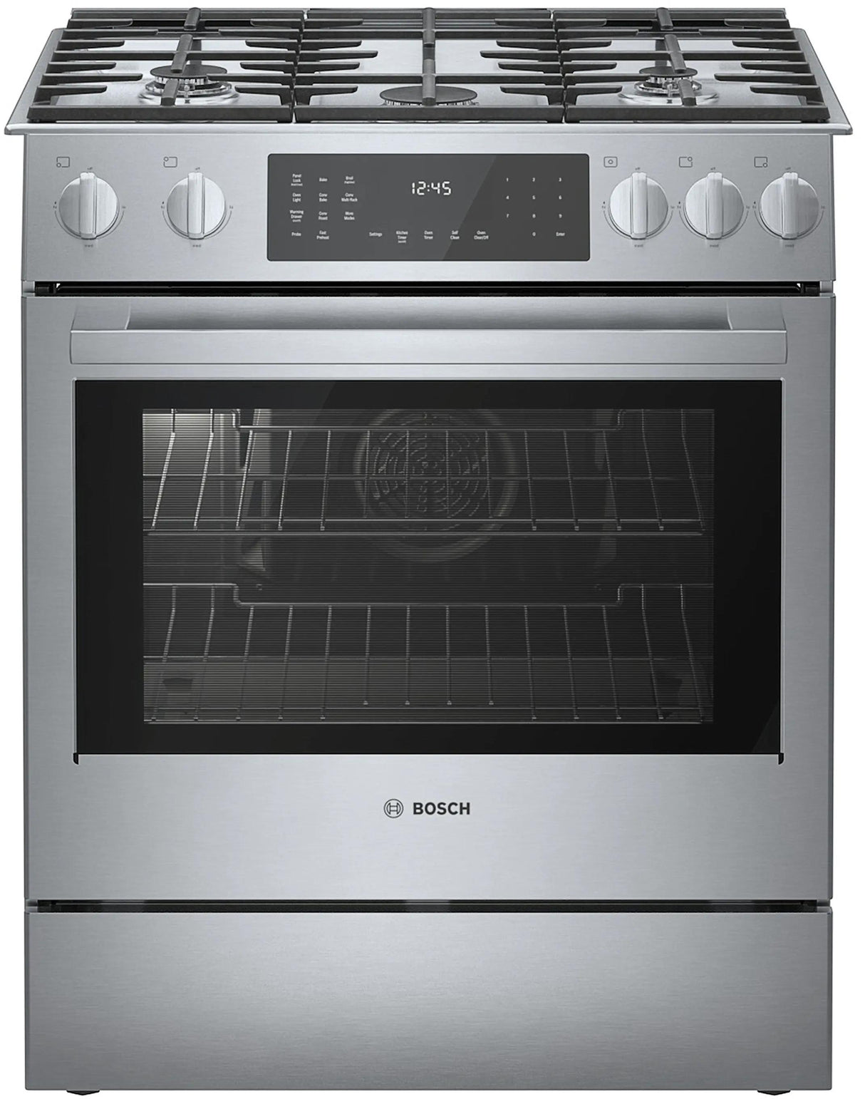 800 Series Dual Fuel Slide-in Range 30" Stainless Steel