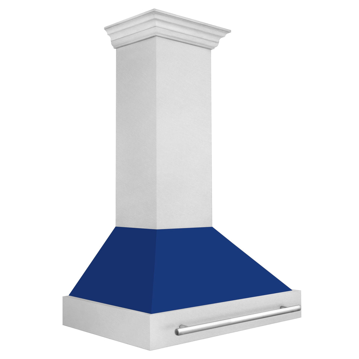 ZLINE 36 in. DuraSnow Stainless Steel Range Hood with DuraSnow Shell (8654SNX-36) [Color: Blue Gloss]