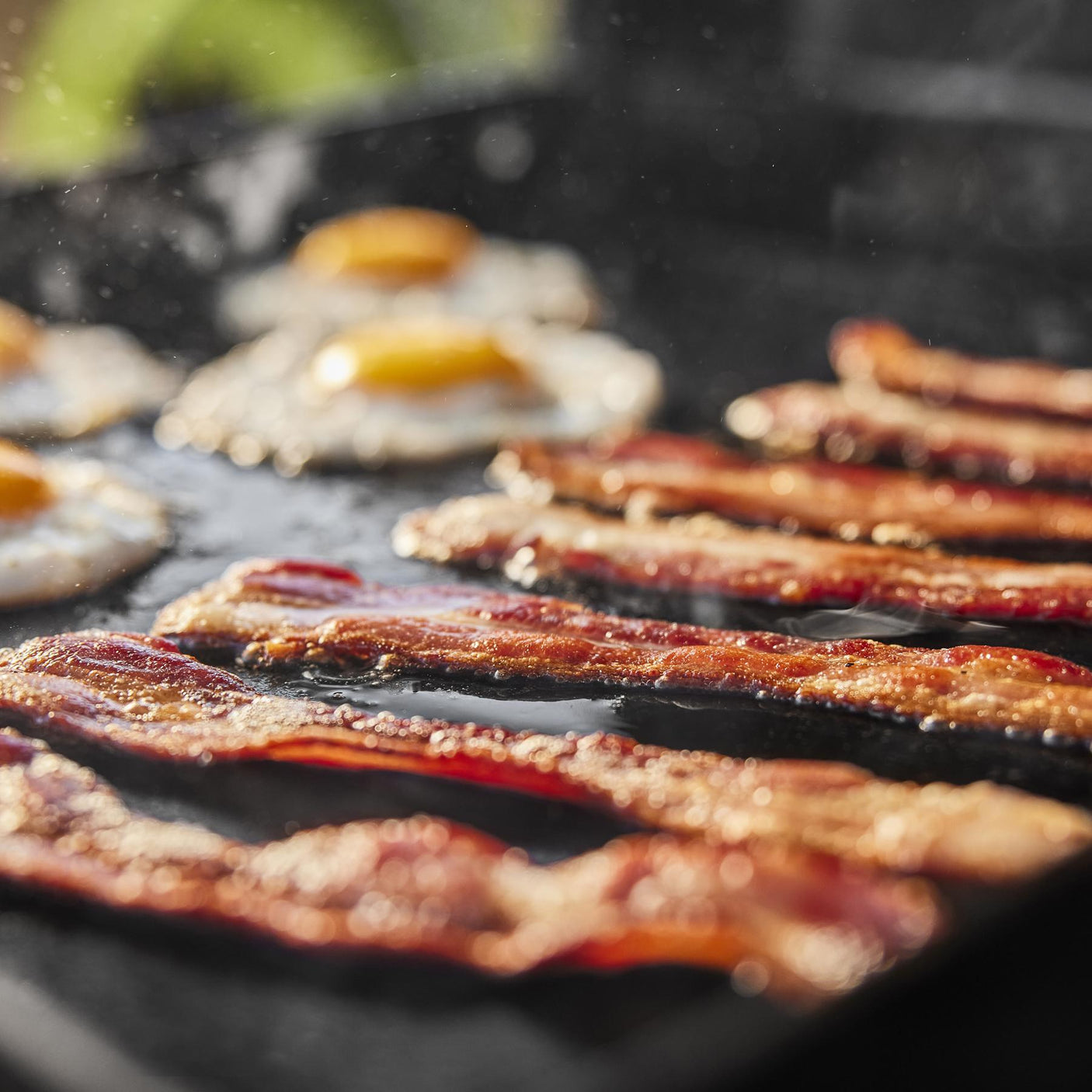 Slate® 17 Rust-Resistant Tabletop Griddle - Black