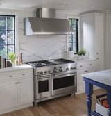 GE Cafe™ Series 48" Dual-Fuel Professional Range with 6 Burners and Griddle (Natural Gas)
