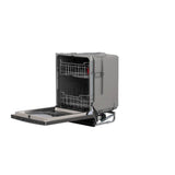 GE® Hybrid Stainless Steel Interior Dishwasher with Hidden Controls