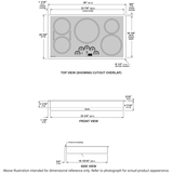 Monogram 36" Induction Cooktop