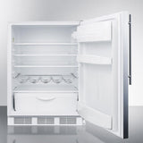 24" Wide All-refrigerator, ADA Compliant