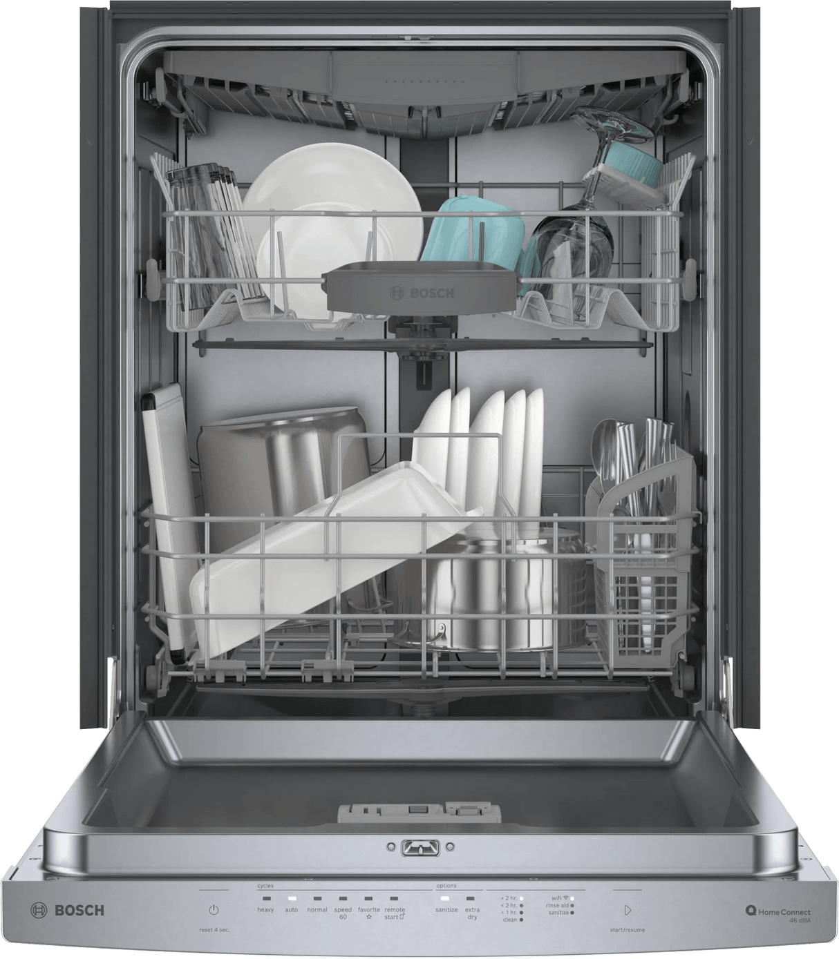 300 Series Dishwasher 24" Stainless Steel Anti-fingerprint
