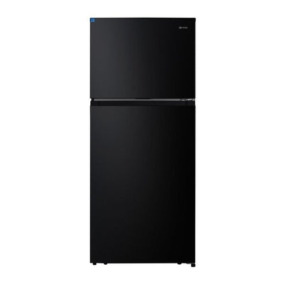 Verona VEFTF2817RBK 28 inch Top Freezer Refrigerator with 17.6 cu. ft. Total Capacity, Reversible Doors, Recessed Handle, Energy Star (Black)