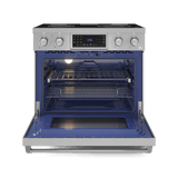 36 Inch Professional Electric Range With Tilt Panel Touch Control In Stainless Steel  Gordon Ramsay Series