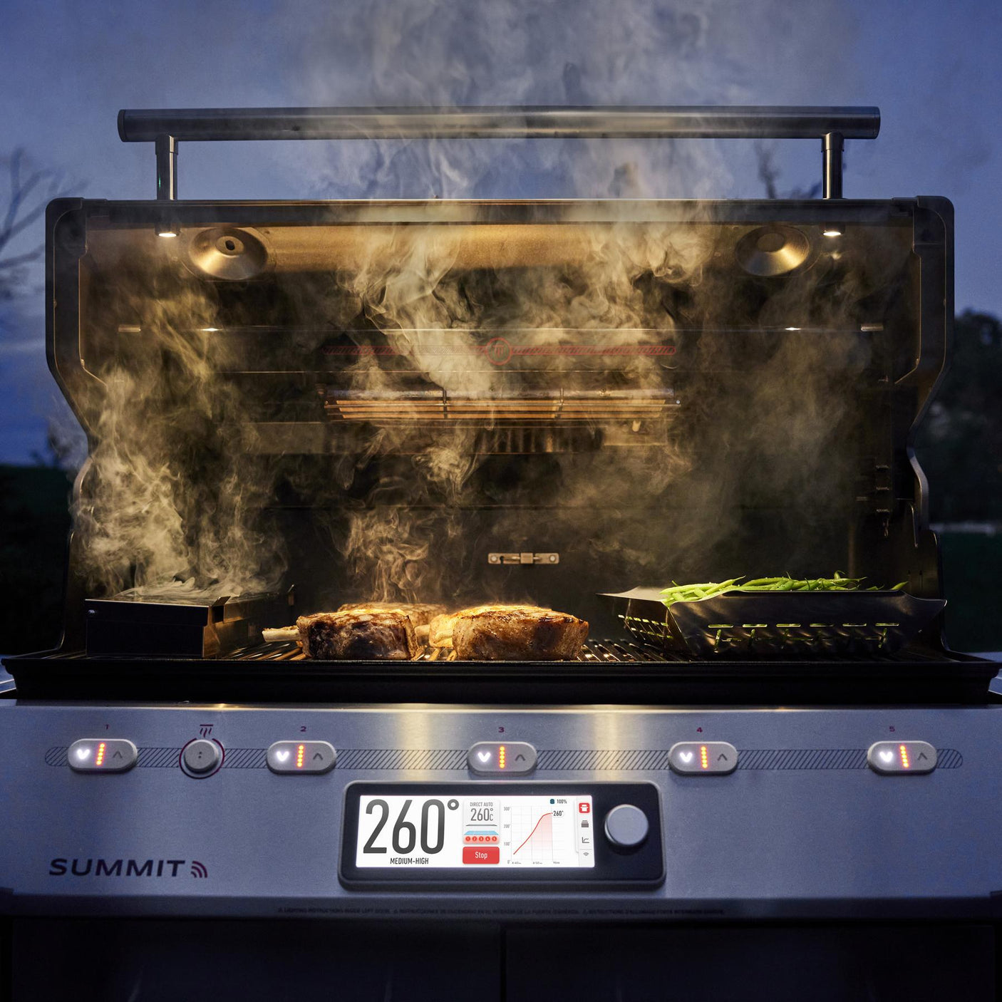 Summit® Smart FS38X S Gas Grill (Natural Gas) - Stainless Steel