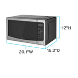 Avanti 1.1 cu. ft. Microwave Oven - Stainless Steel