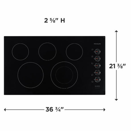 36" Electric Cooktop
