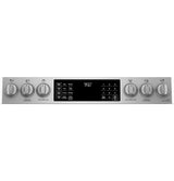 Café 30" Smart Slide-In, Front-Control, Dual-Fuel, Double-Oven Range with Convection