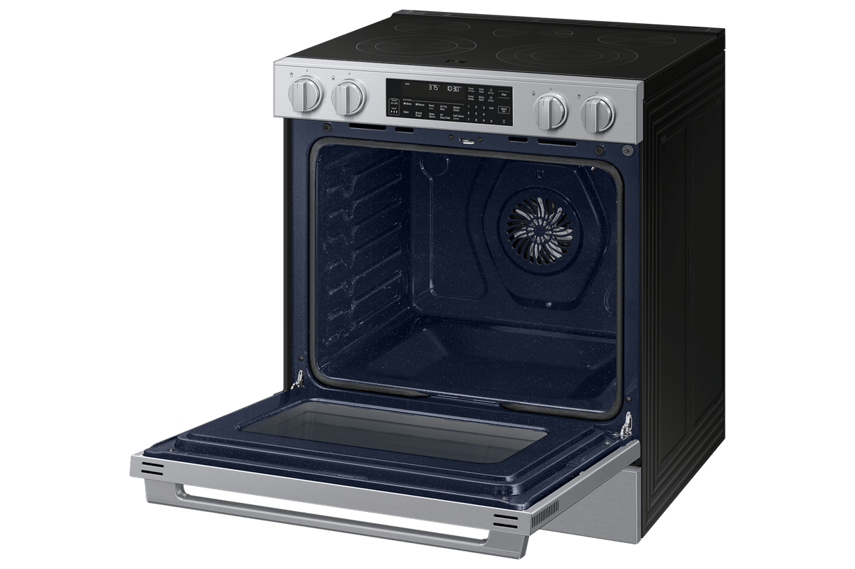 Bespoke Smart Slide-in Electric Range Pro Style Elite Design  Illuminated Knobs  Air Fry Max