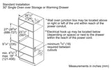 500 Series, 30", Single Wall Oven, SS, EU Convection, Knob Control