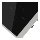 ILVE UHCPI486NSSC Nostalgie II 48 inch Built-In Induction Rangetop with 6 Elements, Stainless Steel (Chrome)