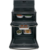 GE Profile™ 30" Free-Standing Electric Double Oven Convection Range