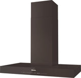 DA 6690 W Truffle Brown 36" Puristic Wall Hood - 36" DA 6690 W hvbr Puristic Wall Hood