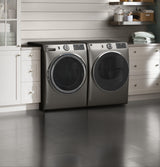 GE® ENERGY STAR® 4.8 cu. ft. Capacity Smart Front Load Steam Washer with SmartDispense™ UltraFresh Vent System with OdorBlock™ and Steam