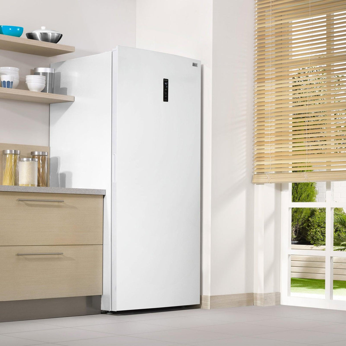 Avanti 21.2 cu ft. Vertical Freezer, Frost Free in White - White / 21.2 cu. ft.