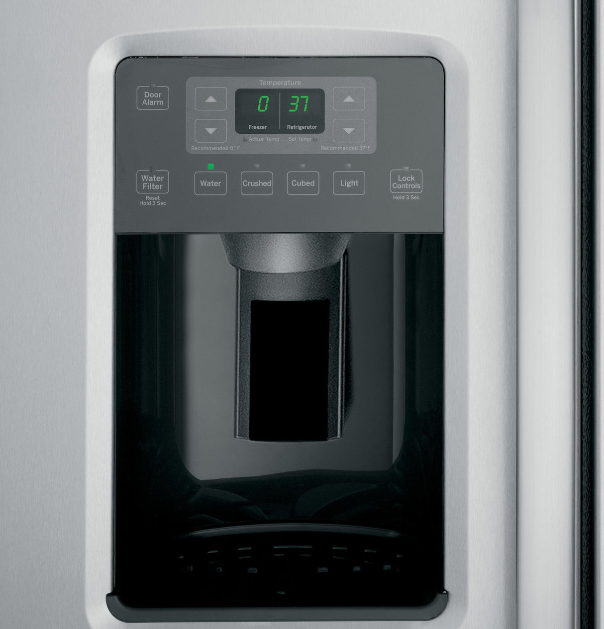 GE® ENERGY STAR® 25.3 Cu. Ft. Side-By-Side Refrigerator