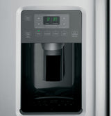 GE® ENERGY STAR® 25.3 Cu. Ft. Side-By-Side Refrigerator